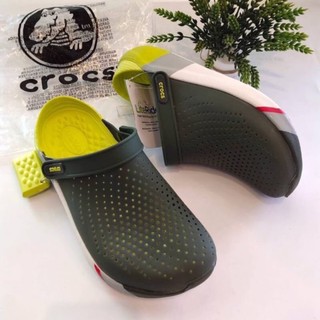 สินค้า Crocs LiteRide Clog ✨(สินค้าใหม่ชนช้อป ขายดี)✨สีใหม่พร้อมส่ง!! รองเท้าแตะ รองเท้ารัดส้น ชาย หญิง รองเท้าทรงหัวโต