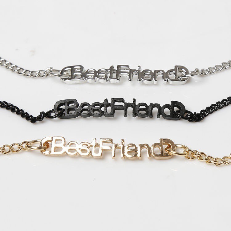 สร้อยข้อมือ-จี้ตัวอักษร-best-friend-นำแฟชั่น
