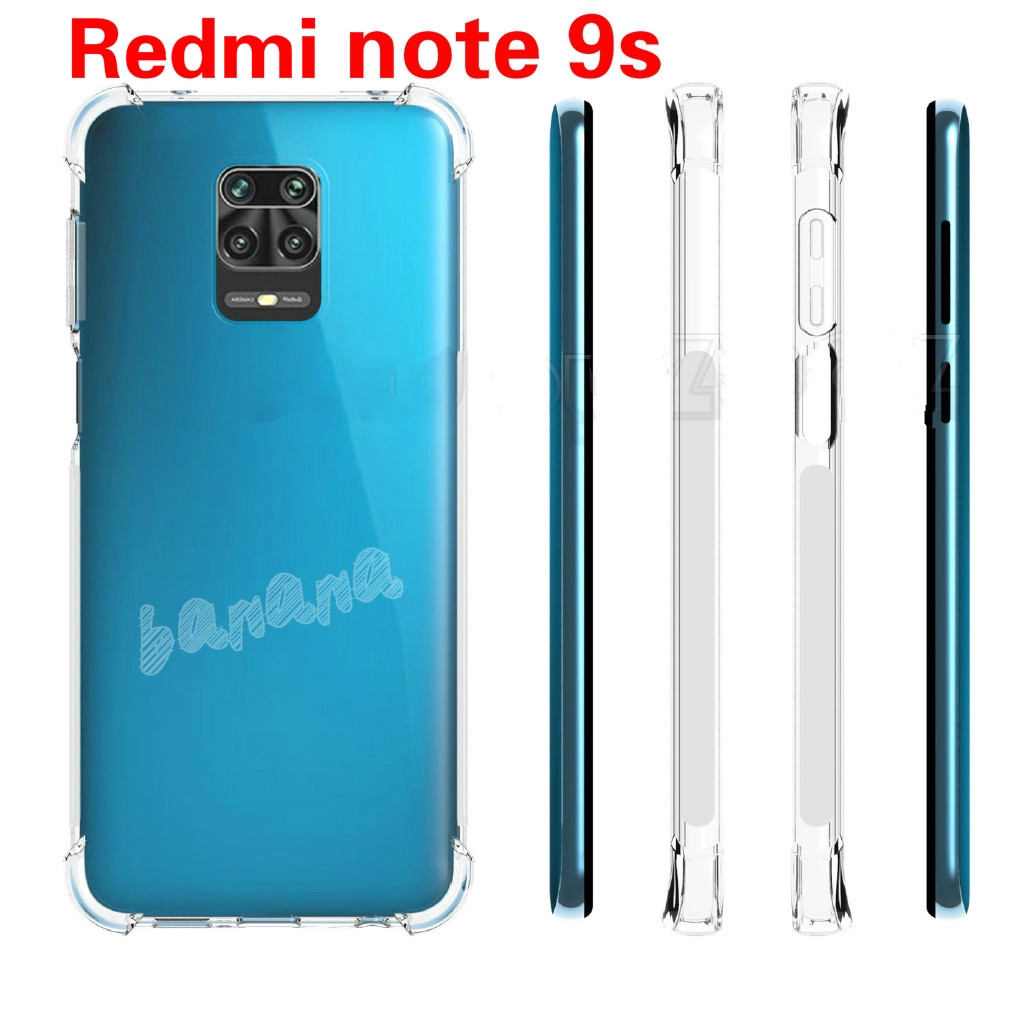 Custodia per Xiaomi Redmi Note 9S/9 Pro/9 Pro Max a doppio strato con copertura