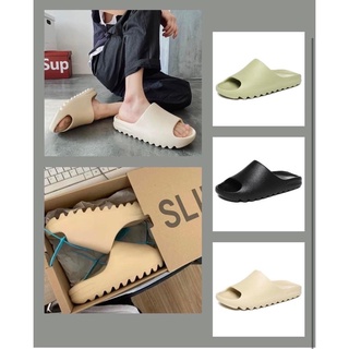 สินค้า รองเท้าแตะ สไตล์ Yeezy Slides ♥︎♡︎ งานกล่อง งานคุณภาพ รองเท้าผู้หญิง รองเท้าผู้ชาย รองเท้าแตะแบบสวม