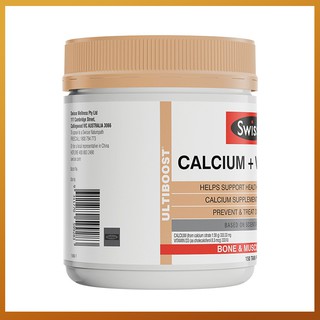 ภาพขนาดย่อของภาพหน้าปกสินค้าSwisse CALCIUM+VITAMIN D 150 Tablets แคปซูล แคลเซียมซิเตรต แคปซูลหญิงตั้งครรภ์หญิงวัยกลางคนและหญิงสูงอายุแคลเซียม จากร้าน ikin.th บน Shopee ภาพที่ 3