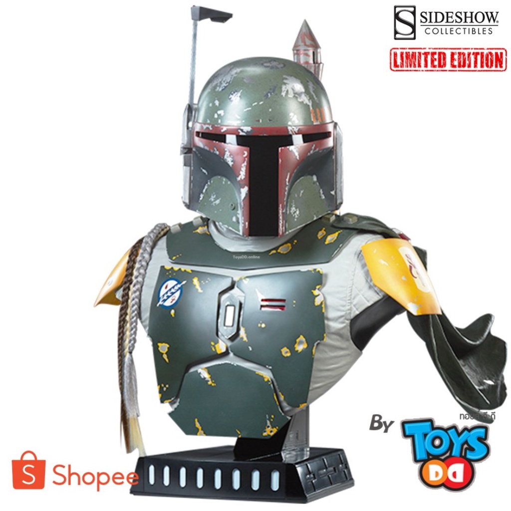 Figuras: Abierto pre-order de Boba Fett Life-Size Bust de Star Wars