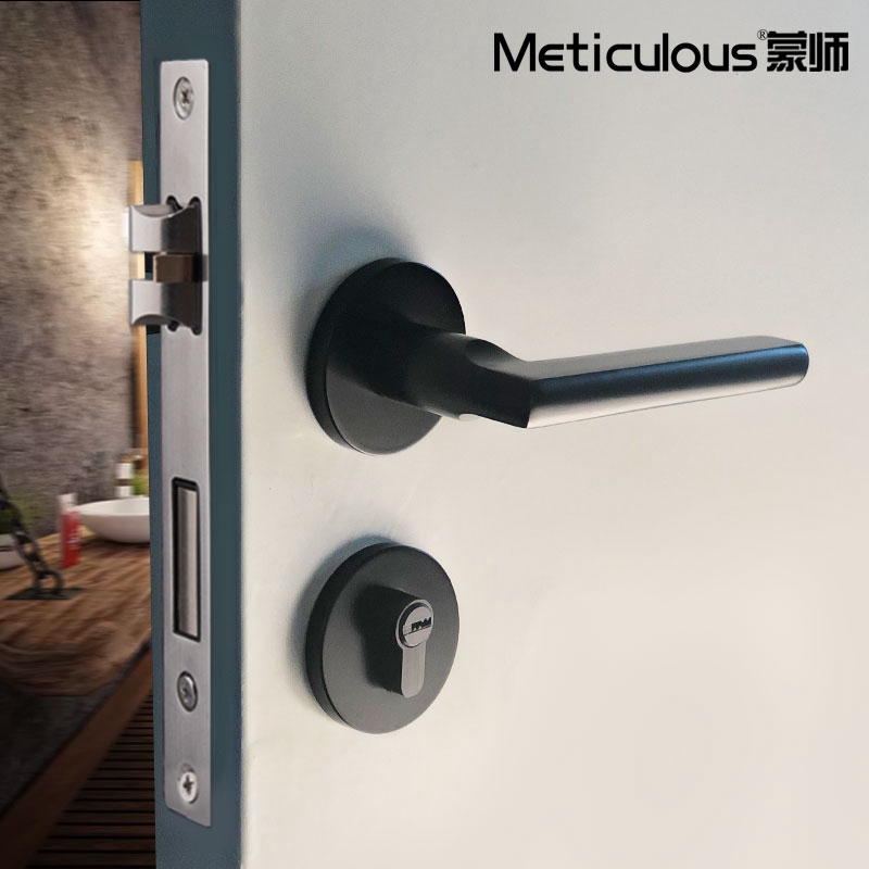 mengshi-มือจับก้านโยกประตู-ลูกบิดก้านโยกเปิด-ปิดประตู-ที่ล็อคประตู-กลอนล็อคประตู