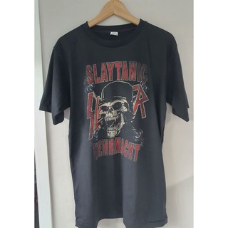 Slayer Slatanic T-shirt เสื้อยืด