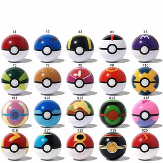 ภาพขนาดย่อของภาพหน้าปกสินค้าบอลโปเกม่อน Pokemon Ball (พร้อมโปเกม่อนจิ๋วด้านใน) บอลสุ่ม ไข่หมุน ขนาด จากร้าน anuoyoupin.th บน Shopee ภาพที่ 1