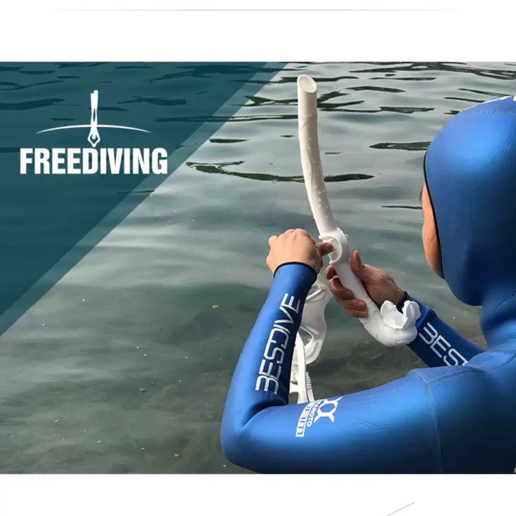 สน๊อคเกิลฟรีไดฟ์-frenzel-freediving-snorkel-liquid-silicone