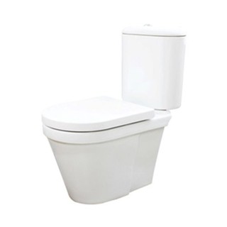 Sanitary ware 2-PIECE TOILET STAR S-1321.1 3/4.5LITRE WHITE sanitary ware toilet สุขภัณฑ์นั่งราบ สุขภัณฑ์ 2 ชิ้น STAR S-