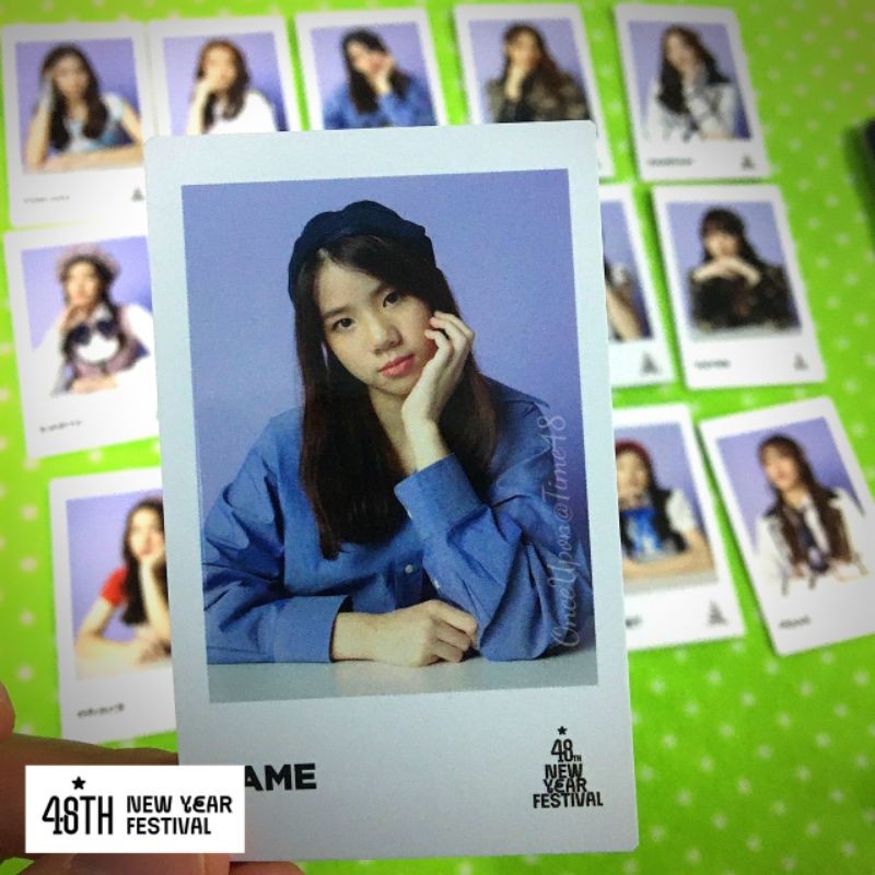 BNK48 FAKE POLAROID A MERRY MEMORIAL [รุ่น3] - ปาเอญ่า แพนเค้ก จีจี้ ...