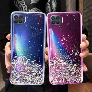 เคสโทรศัพท์ OPPO A93 Casing Soft TPU Bling Clear Star Space Back Cover Phone Case OPPOA93 เคส