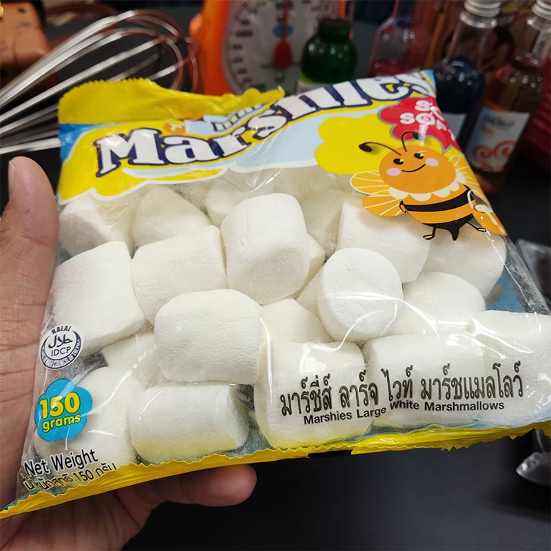 ราคาถูกที่สุด-มาร์ชแมลโลว์-marshies-marshmallows-ถุง-150-กรัม