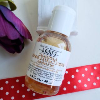 NO.010  Kiehls Calendula Herbal Extract Alcohol-Free Toner ขนาด 40 ml.