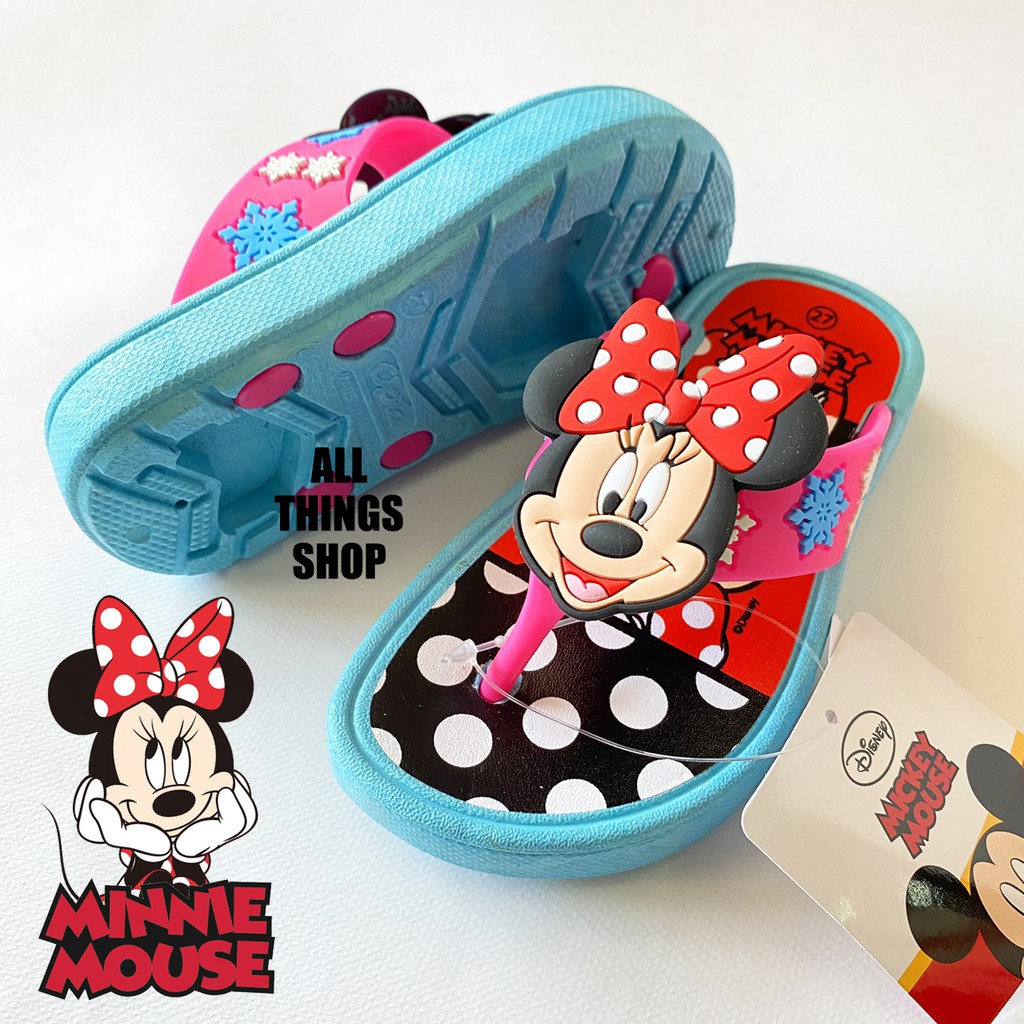 minnie-mouse-รองเท้าแตะเด็ก-รองเท้าแตะคีบ-มินนี่เมาส์