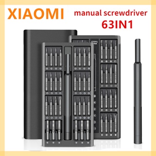 XIAOMI 64 In1/24in1 Screwdriver Set Precision Magnetic Screw Driver Bits Hex Bit Handle Mobile Phone Repair Screwdrive K