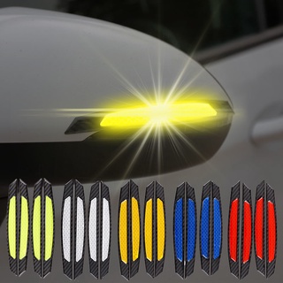 ☄ ❀สติ๊กเกอร์สะท้อนแสงรถยนต์ Volkswagen สติ๊กเกอร์ป้องกันการชนกันของรถ แถบสะท้อนแสงรถยนต์ แถบสว่าง ขอบป้องกันการถู กระจก
