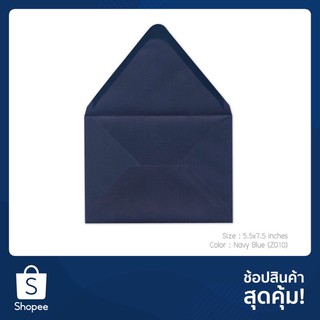 ภาพหน้าปกสินค้า【ราคาถูกที่สุด】ซองยุโรป ซองสีน้ำเงินเข้ม Navy Blue ซองการ์ดแต่งงาน ธีมน้ำเงิน แพ็คเกจ 50 ซอง ซึ่งคุณอาจชอบสินค้านี้