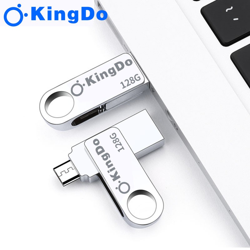 ภาพสินค้า(U31) USB Flash Drive Kingdo 128GB OTG  สำหรับ Android Smart Phone จากร้าน kingdo888 บน Shopee ภาพที่ 1
