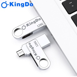 ภาพขนาดย่อของภาพหน้าปกสินค้า(U31) USB Flash Drive Kingdo 128GB OTG  สำหรับ Android Smart Phone จากร้าน kingdo888 บน Shopee ภาพที่ 1