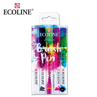 ECOLINE สีหมึกแบบแท่ง BRUSHPEN 5 PRIMARY