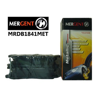 Mergent ผ้าเบรค คู่หน้า Colorado ปี 11/UP และ D-Max รุ่น MRDB1841MET