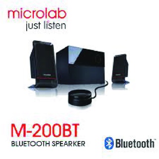 ลำโพงบลูทูธ 2.1 Microlab M200BT Bluetooth 2.1 Speaker System ลำโพงคอมพิวเตอร์ ต่อบลูทูธได้ ลำโพงทีวีกำลังสูง