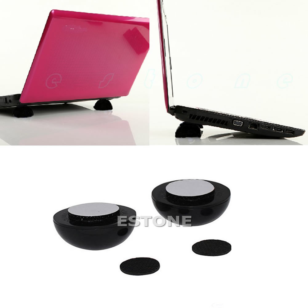 ภาพหน้าปกสินค้าBOO Laptop Notebook Cool Ball Cooler Stand + Skidproof Pad จากร้าน bolonia.th บน Shopee
