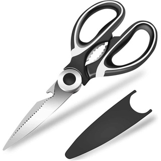 kitchen scissors กรรไกรครัวตัดอาหารสแตนเลส กรรไกร อเนกประสงค์ กรรไกรทำครัว กรรไกรตัดอาหาร กรรไกรครัว กรรไกรตัดเนื้อ