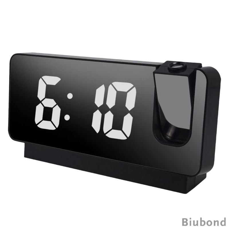 biubond-นาฬิกาปลุกโปรเจคเตอร์อิเล็กทรอนิกส์-แบบตั้งโต๊ะ-สําหรับผู้สูงอายุ-ห้องนอน