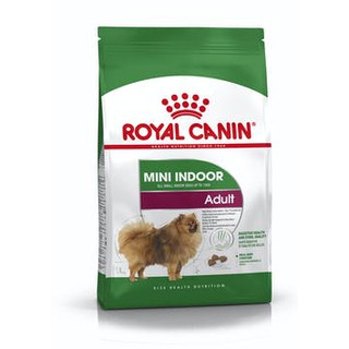 Royal canin Mini Indoor Adult 1.5kgอาหารชนิดเม็ดสำหรับสุนัขโตพันธุ์เล็ก