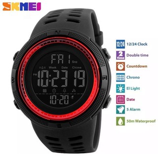 SKMEI 1251 (Domestic Shipping with Full Box seนาฬิกาข้อมือ Multi-function digital watch SK-1251 (RED)