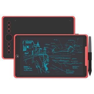 One side for painting, one side for jotting multifunctional Huion H320M LCD writing screen tilt function graphic pen tab