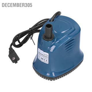 December305 Submersible Water Pump Aquarium Fish Tank Mute Cycling Filtration for Garden Pond Fountain CN220V