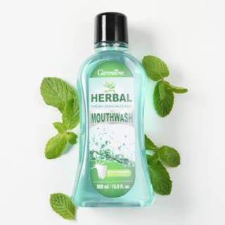 กิฟฟารีน น้ำยาบ้วนปาก เฮอร์เบิล เฟรช ซีโร่ แอลกอฮอล์ เม้าท์ วอช 500 ml. Herbal Mouthwash giffarine