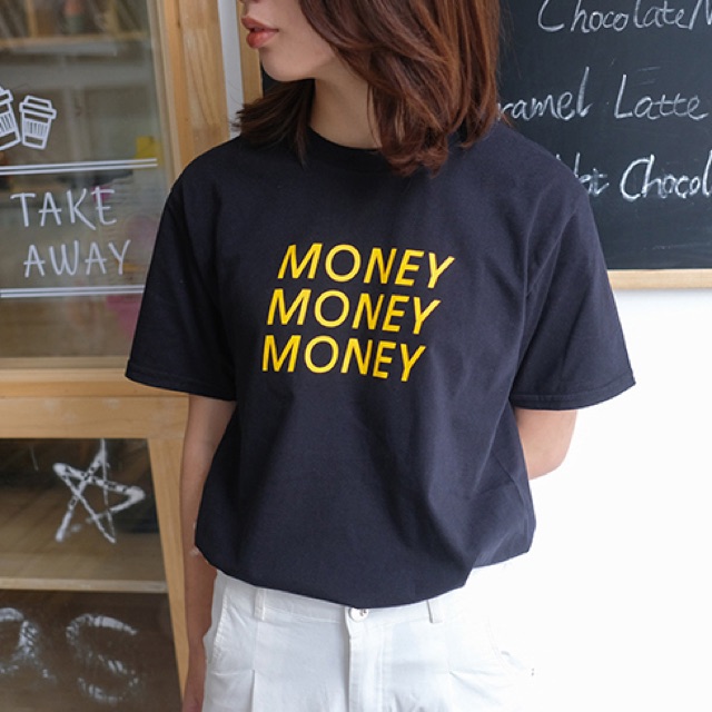 money-money-tee-เสื้อยืดสไตล์เกาหลี