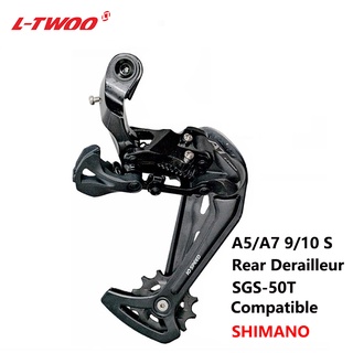 Ltwoo A5 A7 ตีนผีหลัง 9/10 ความเร็ว 50T สําหรับจักรยานเสือภูเขา SGS 9/10V Shimano SRAM