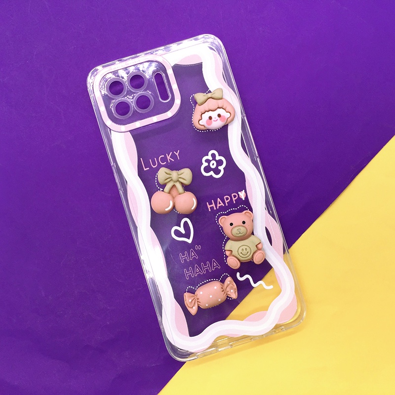 ss-a13-a52-5g-เคสมือถือนิ่มใสกันกล้อง-ซิลิโคน-tpu-ติดการ์ตูนน่ารัก