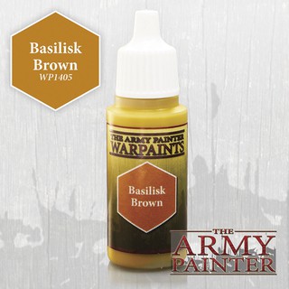 🔥มีของพร้อมส่ง🔥 Army Painter Basilisk Brown AP-WP1405 สีทาโมเดล สีอะคริลิค สูตรน้ำ แถมฟรี Mixing ball 1 ลูก