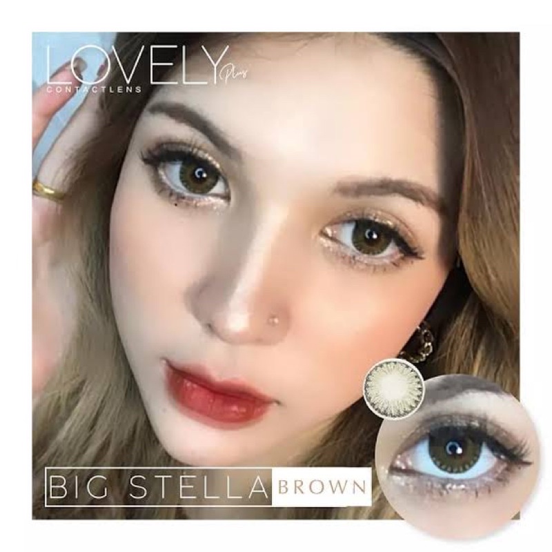 big-stella-brown-lovely-lens-ขนาดbig-ตาโต-บิ๊กอาย-คอนแทคเลนส์-bigeyes