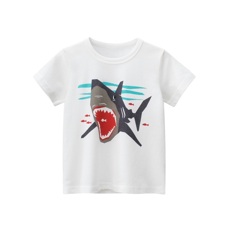 9847-27kids-เสื้อยืดเด็ก-ฉลาม-ปลาฉลาม