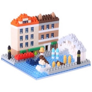 แท้ 100% จากญี่ปุ่น Nano Block Kawada Japan NBH-092 เมืองเวนิซ Water City Venice