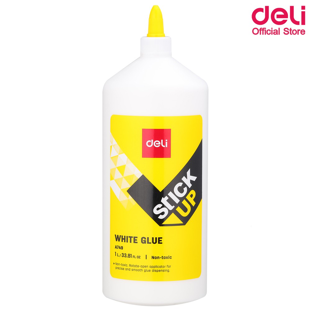 deli-a74913-white-glue-1000ml-กาวขวด-pvac-ขนาด-1000ml-เนื้อกาวสีขาว-ปลอดสารพิษ100-กาว-อุปกรณ์สำนักงาน-กาวปลอดสาร-กาวขาว