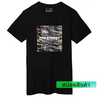 เสื้อยืดใหม่ 【COD】 7th Street เสื้อยืด รุ่น BAM002