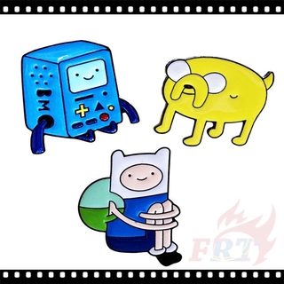 Adventure Time กับ Finn And Jake Series 01 - เข็มกลัดลายการ์ตูน Finn / Jake / Bmo เข็มกลัดแฟชั่น 1 ชิ้นสําหรับติดกระเป๋าเป้สะพายหลัง