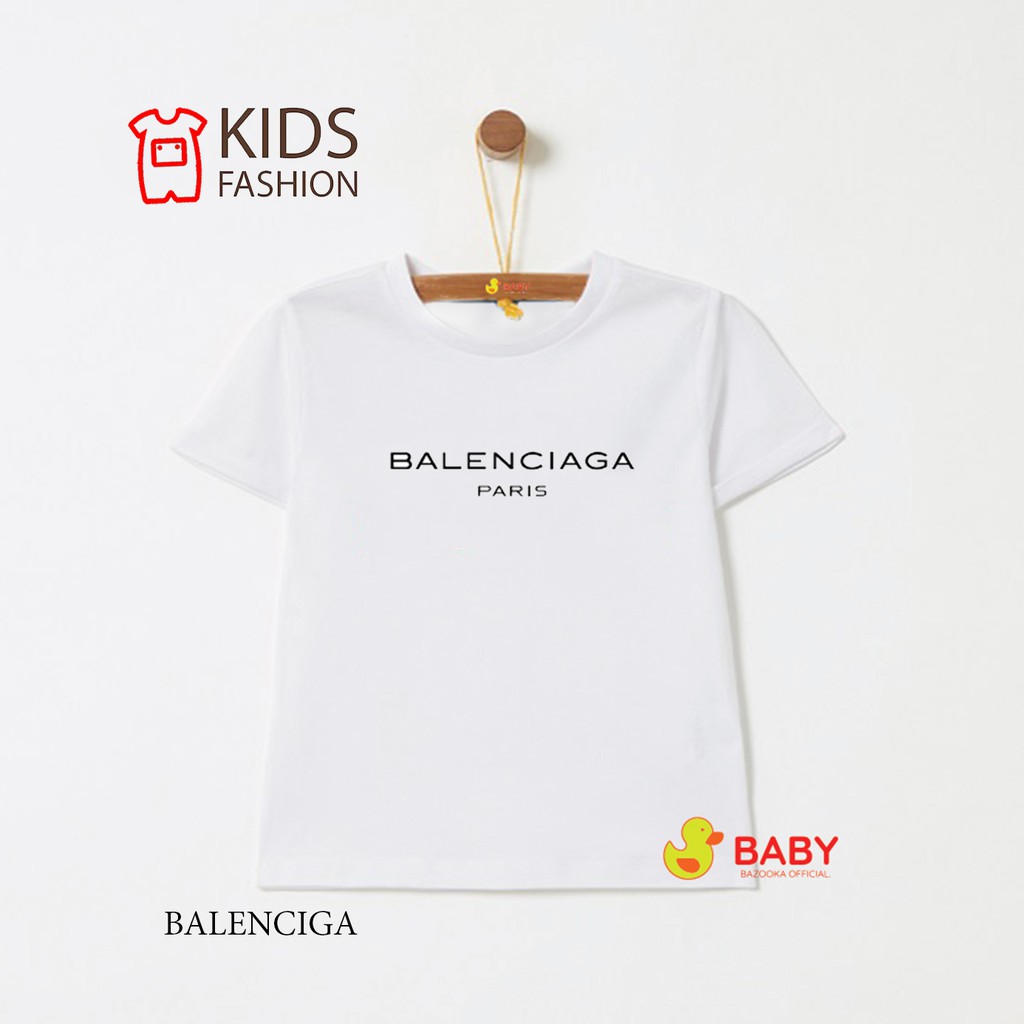 เสื้อเด็ก-เสื้อยืด-cotton-100-ร้านไทย-พร้อมส่งทุกลาย-balenciga-ลายน่ารักๆ