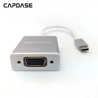 Capdase Usb - C To Vga อะแดปเตอร์แปลงสายเคเบิ้ล