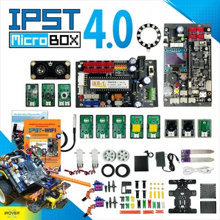 IPST MicroBOX 4.0 ชุดกล่องสมองกลเพื่อการเรียนรู้และพัฒนาอุปกรณ์สำหรับเชื่อมต่อเครือข่ายอินเทอร์เน็ตและ IoT ด้วยภาษาไพทอน