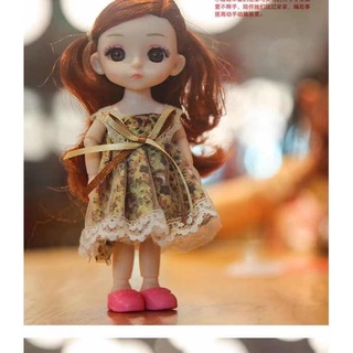 ตุ๊กตาบลายธ์ แบบมีข้อต่อ BJD ตุ๊กตาน่ารักของเล่นเด็กผู้หญิง Dollsขายเป็นชุด8ชิ้น