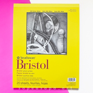 ภาพหน้าปกสินค้า(11 x 14 นิ้ว) กระดาษวาดรูป Strathmore 300 Series Bristol Vellum ที่เกี่ยวข้อง