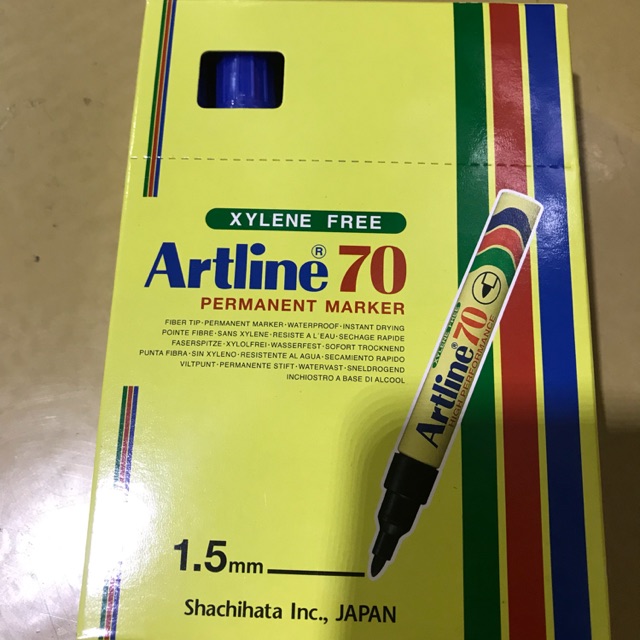 ปากกาเคมี-artline-70แพ๊ค-12-ด้าม