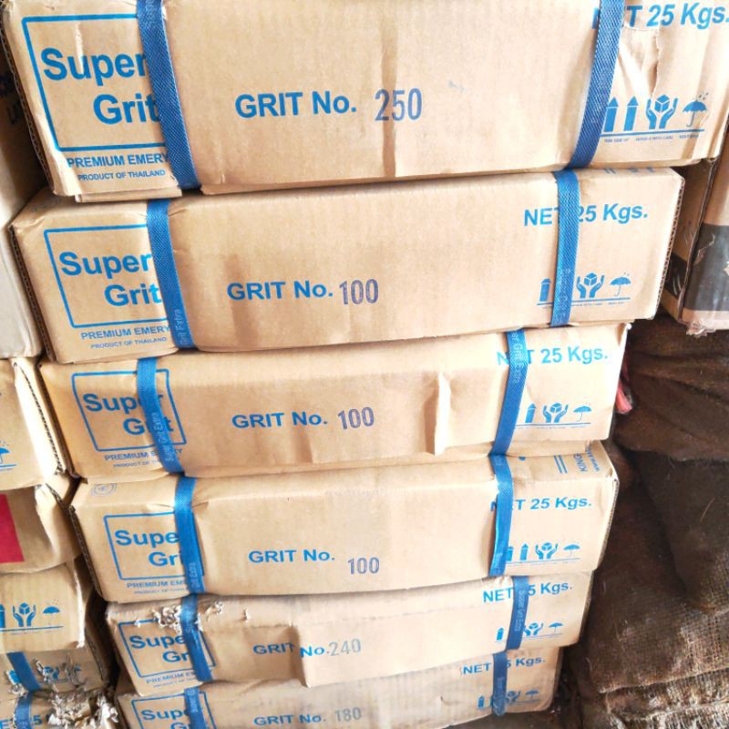 ทรายขัดของจีนยี่ห้อsuper-grit-มีทุกเบอร์