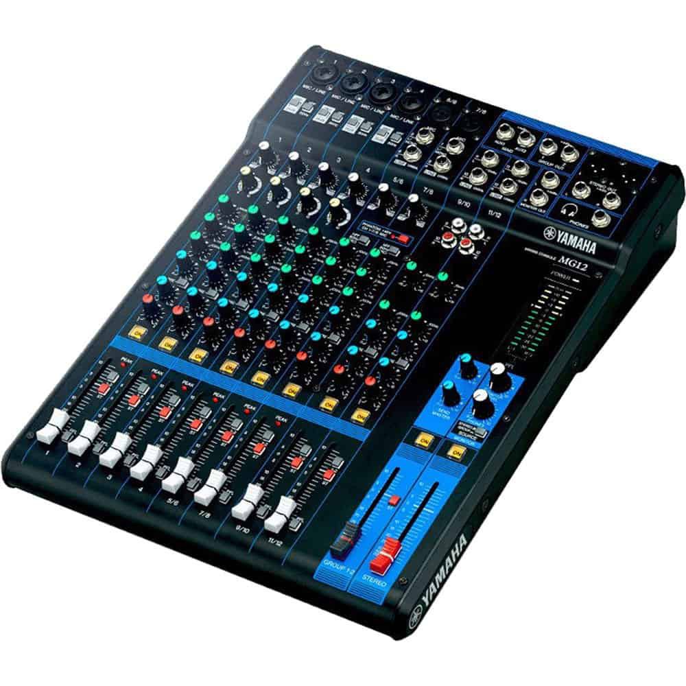 yamaha-mg12-มิกเซอร์อนาล็อก-12-ช่อง-analog-mixer-เอฟเฟคแท้-บันทึกเสียง-at-prosound